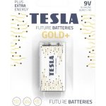 TESLA GOLD+ 9V 1ks 12090121