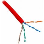 PlanetElite KAB-UTP5E-L-PVC-RED UTP, Cat5E, licna, PVC, 305m, červený – Zboží Živě