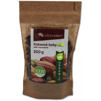 Aspen team Kakaové boby celé nepražené Raw Organic 200 g