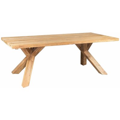 DEOKORK Teakový stůl SPIDER RECYCLE 240 x 100 x 78 cm – Hledejceny.cz