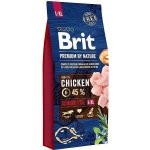 Brit Premium by Nature Senior L-XL Chicken 15 kg – Zboží Mobilmania