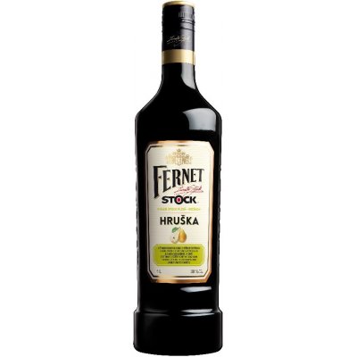 Fernet Stock HRUŠKA 30% 1 l (holá láhev) – Sleviste.cz