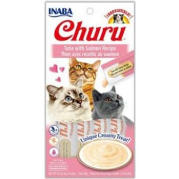Churu Pops cat snack tuňák a losos 4 x 14 g