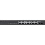 Zyxel GS1900-24 v2 26-port Gigabit Web Smart switch, 24x gigabit RJ45, 2x SFP, fanless – Hledejceny.cz