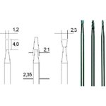 Proxxon Tvrdokovové frézy Sada 3ks 28752 – HobbyKompas.cz