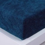 Xpose Froté prostěradlo Exclusive tmavě modré 90x200 – Hledejceny.cz