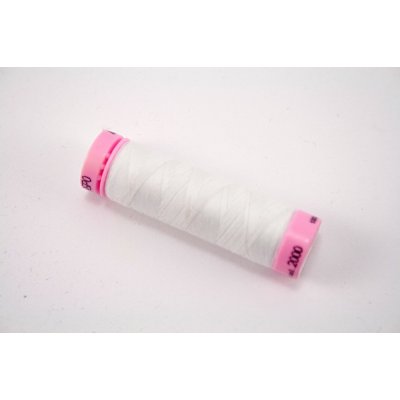 Polyesterová nit - návin 100 m 2000 - bílá – Zboží Dáma