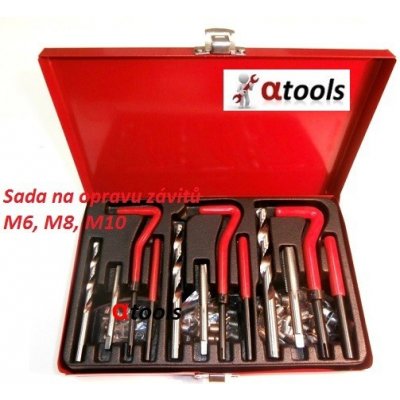 GEKO Sada na opravu závitů M6, M8, M10 (jako Helicoil) – Hledejceny.cz