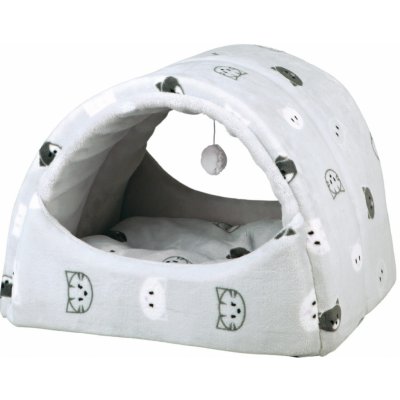 Trixie 36847 Mimi Plyšová kukaň s hračkou 42 x 35 x 35 cm – Zboží Mobilmania