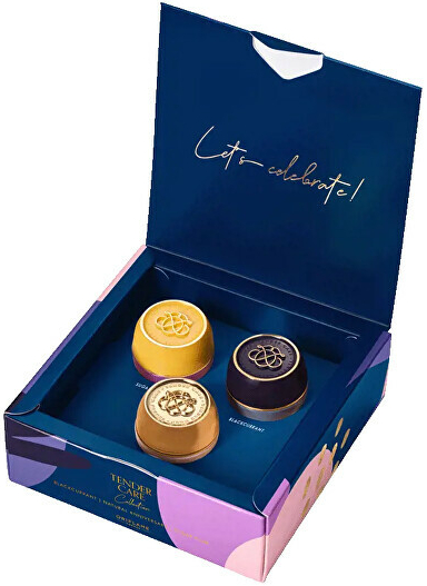 Oriflame sada zázračných kelímků černý rybíz 10,5 ml + přírodní 10,5 ml + švestkový 10,5 ml