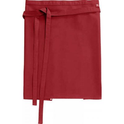 CG Workwear Gastro zástěra Roma odolná proti pomačkání Červená CGW123 – Hledejceny.cz