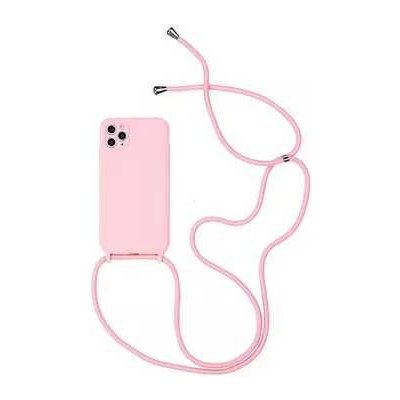 Back Case Strap iPhone 15, Pink – Zboží Mobilmania