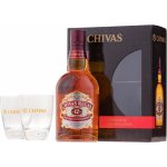 Chivas Regal 12y 40% 0,7 l (dárkové balení 2 sklenice) – Zboží Mobilmania