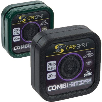 Carpspirit Combi Stiff Coated Braid Camo Green 20m 15lb – Zboží Dáma
