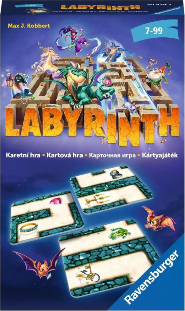 Ravensburger Labyrinth Karetní hra