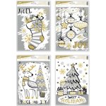 MFP Paper Okenní fólie vánoce glitr VA015 20x30cm – Hledejceny.cz