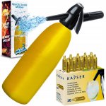 SodaStream Sifon na sodovou perlivou vodu 1 L kovový – Zboží Dáma