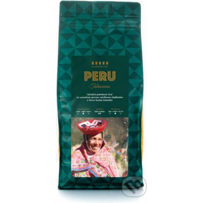 Cafepoint Peru Washed zrnková 1 kg – Hledejceny.cz