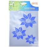 Plastová šablona 20 x 15 cm Vánoční hvězda – Zboží Dáma