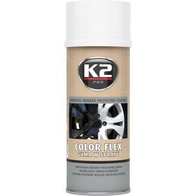 K2 Color Flex BÍLÁ 400 ML – Zboží Mobilmania