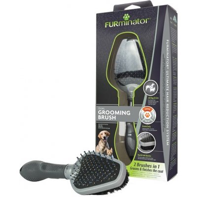 FURminator Dual Grooming Brush 1 ks