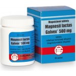 Magnesii lactas Galvex 500 mg 50 ks – Hledejceny.cz