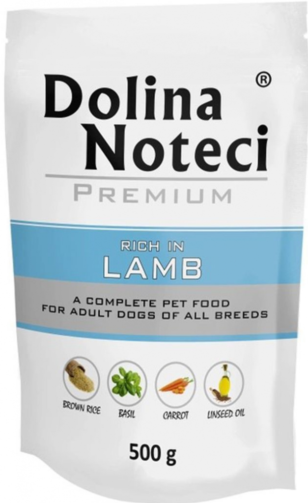 Dolina Noteci Premium Bohatá na jehněčí 500 g