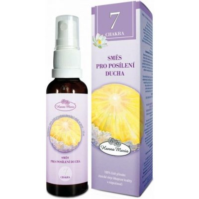 Hanna Maria Therapy 7. čakra - Relaxační duchovno - rozprašovač 50 ml – Sleviste.cz