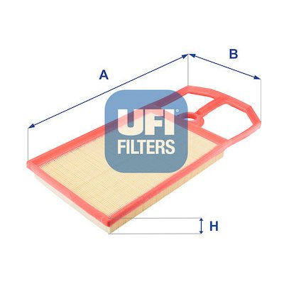 Vzduchový filtr UFI 30.124.00 – Hledejceny.cz