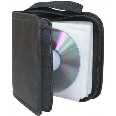 Pouzdro na CD/DVD zip černé – Zbozi.Blesk.cz