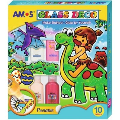 Slupovací barvy na okna 8 x 22 ml + 2 x kontura 1 x 40 ml + 1 x 22 ml – Zbozi.Blesk.cz