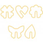 Vykrajovátka perníčků na hrnek DELÍCIA, 5 ks, příroda – Zboží Mobilmania