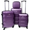 Cestovní kufr Rogal Luxury fialová 20l 35l 65l 100l