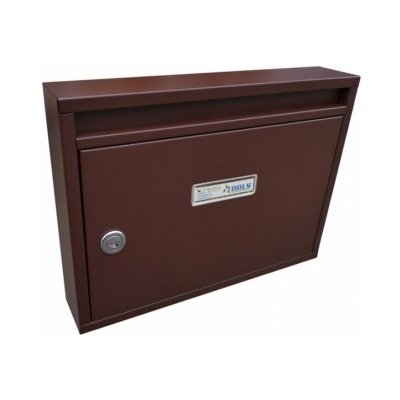 DOLS Poštovní schránka E-01 BASIC - paneláková RAL 8017 hnědá – Zboží Mobilmania