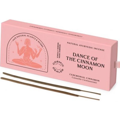 Cosmic Dealer Přírodní vonné tyčinky Dance of the Cinnamon Moon 30 ks – Zboží Dáma