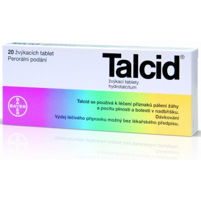 TALCID POR 500MG TBL MND 20