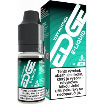 EDGE Very Menthol 10 ml 6 mg od 65 Kč - Heureka.cz