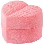 SILVEGO Dárková krabička na prsten Srdce růžová ACC73A5PNK – Sleviste.cz