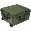 Kufr a organizér na nářadí Peli Storm Case Odolný vodotěsný kufr bez pěny Olive Green iM2875