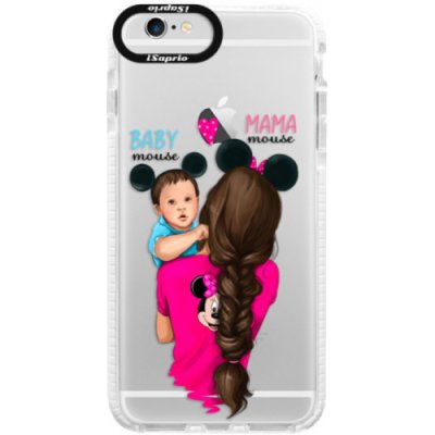 Pouzdro iSaprio Mama Mouse Brunette and Boy - iPhone 6/6S – Zboží Mobilmania