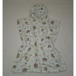 Pro útulný domov Dětské pončo s kapucí Mušelínové sloni s duhou – Zboží Dáma