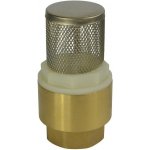 Klum Klapka zpětná s nerezovým sítkem, 5/4“ – Sleviste.cz