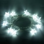 decoLED LED světelný řetěz na baterie hvězdy ledově bílá 1,8 m – Hledejceny.cz