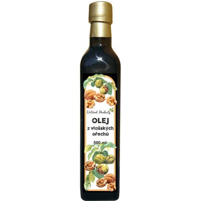 Natural Products Olej z vlašských ořechů 0,5 l – Zboží Dáma
