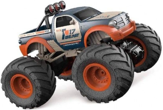 IQ models RC Bigfoot oranžovo modrá RC 94638 RTR 1:18