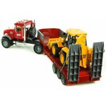 Bruder 2813 MACK GRANIT návěs a bagr JCB 4CX – Zboží Mobilmania