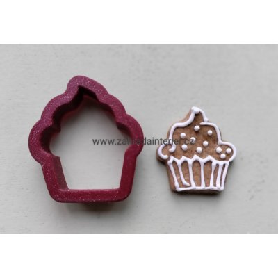 Vykrajovátko plastové 3D cupcake – Hledejceny.cz