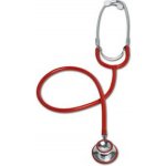 CVET Fonendoskop dvoukomorový 1-hadičkový červený – Sleviste.cz