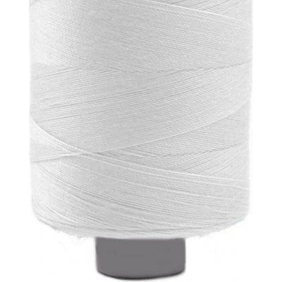 Bavlněné nitě 500 m 10x2x2 Balení: 10 ks, Varianta: 001 White – Zboží Mobilmania