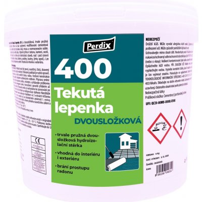 Perdix – 400 Tekutá lepenka 2K 4kg – šedá – Hledejceny.cz